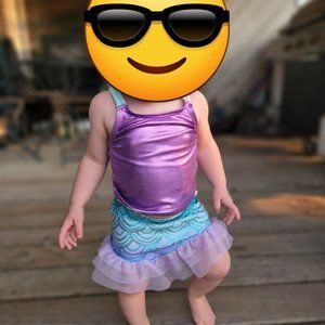 12mo old little mermaid swimsuit